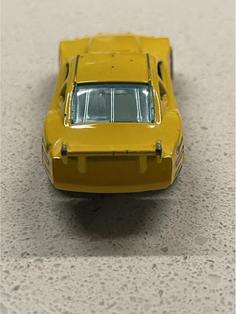 Hot Wheels Circle Tracker Race Car Number 23 Yellow Retro Hotwheels